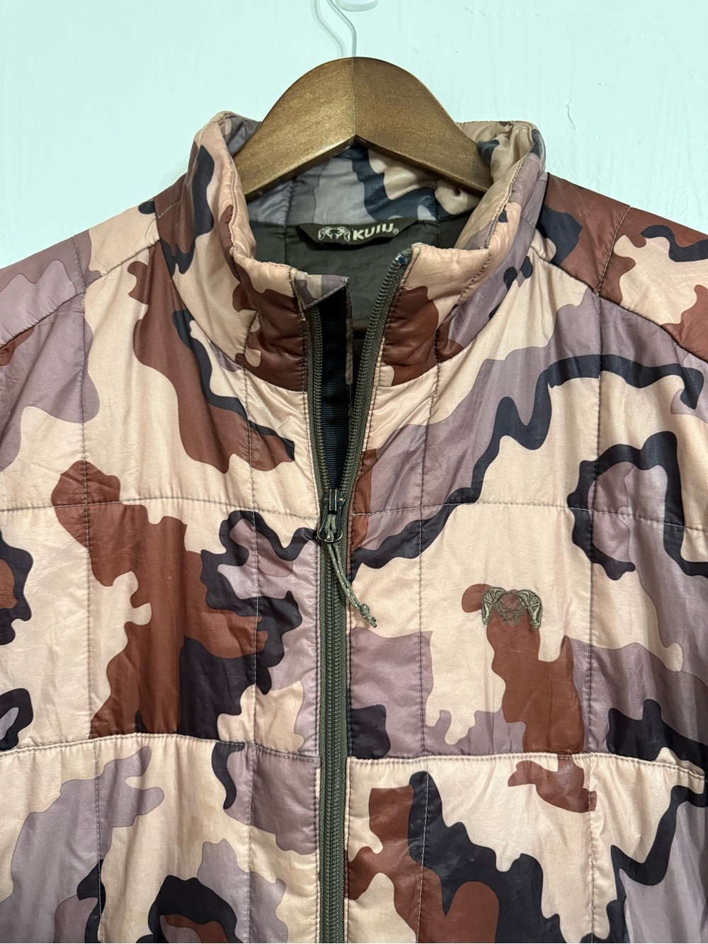 Kuiu Spindrift Synthetic Puffy Jacket - Vias Camo, Size Large Primaloft 2011 - Picture 6 of 11
